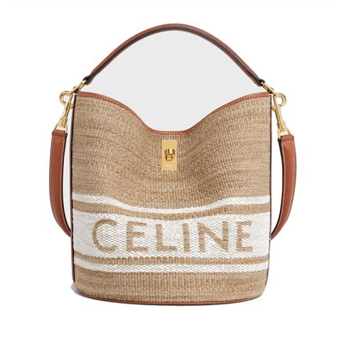 bolsa de palha celine|Bolsa Celine Palha Bucket 16 Logo – Loja Must Have.